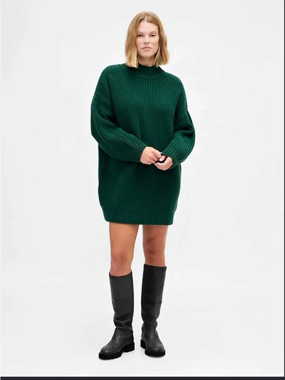 Gap cable knit Turtleneck Mini Dress